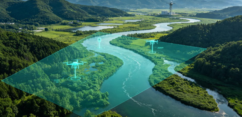 伊宁县GEO 全域空间监测筑牢生态屏障，空间技术支撑环境治理与灾害防御